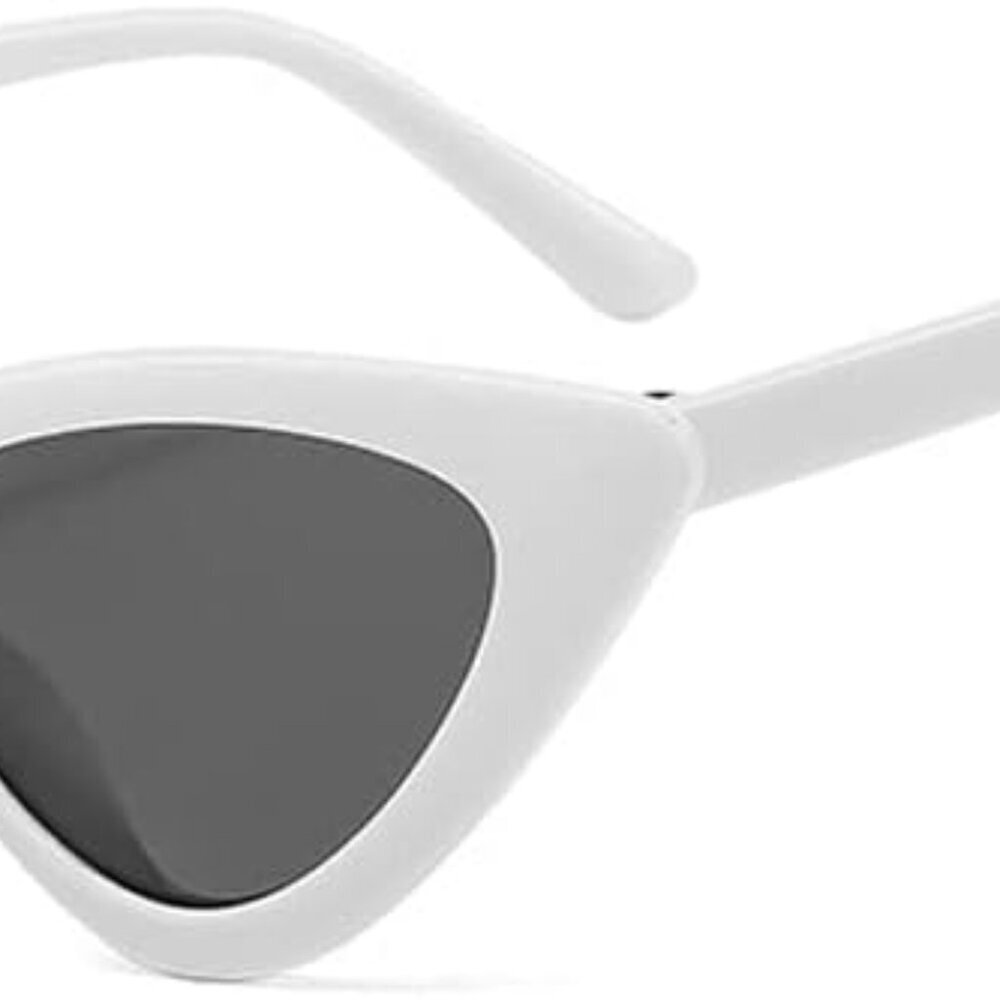 Women Cat Eye Sunglasses,Vintage Goggles Plastic Frame Sunglasses Cat Eye Mod St